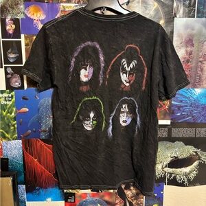Kiss Black Graphic Tee